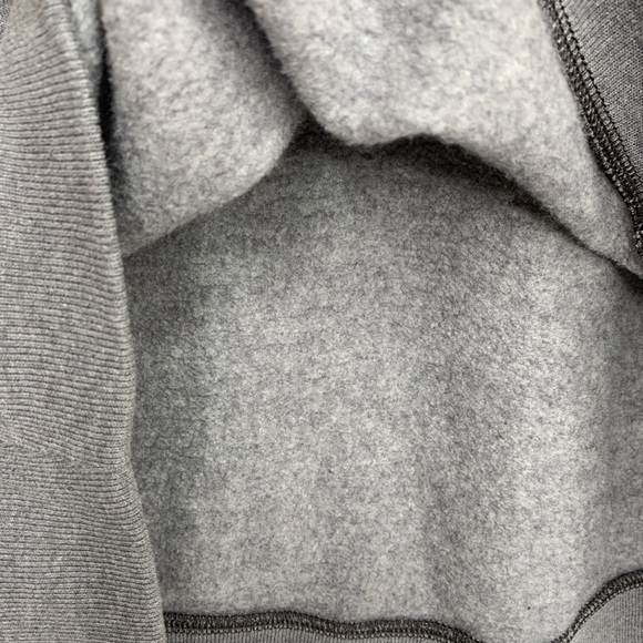 Under Armour Loose Size Small Womens Funnel Neck Hoodie Gray Large Decal - Picture 8 of 10